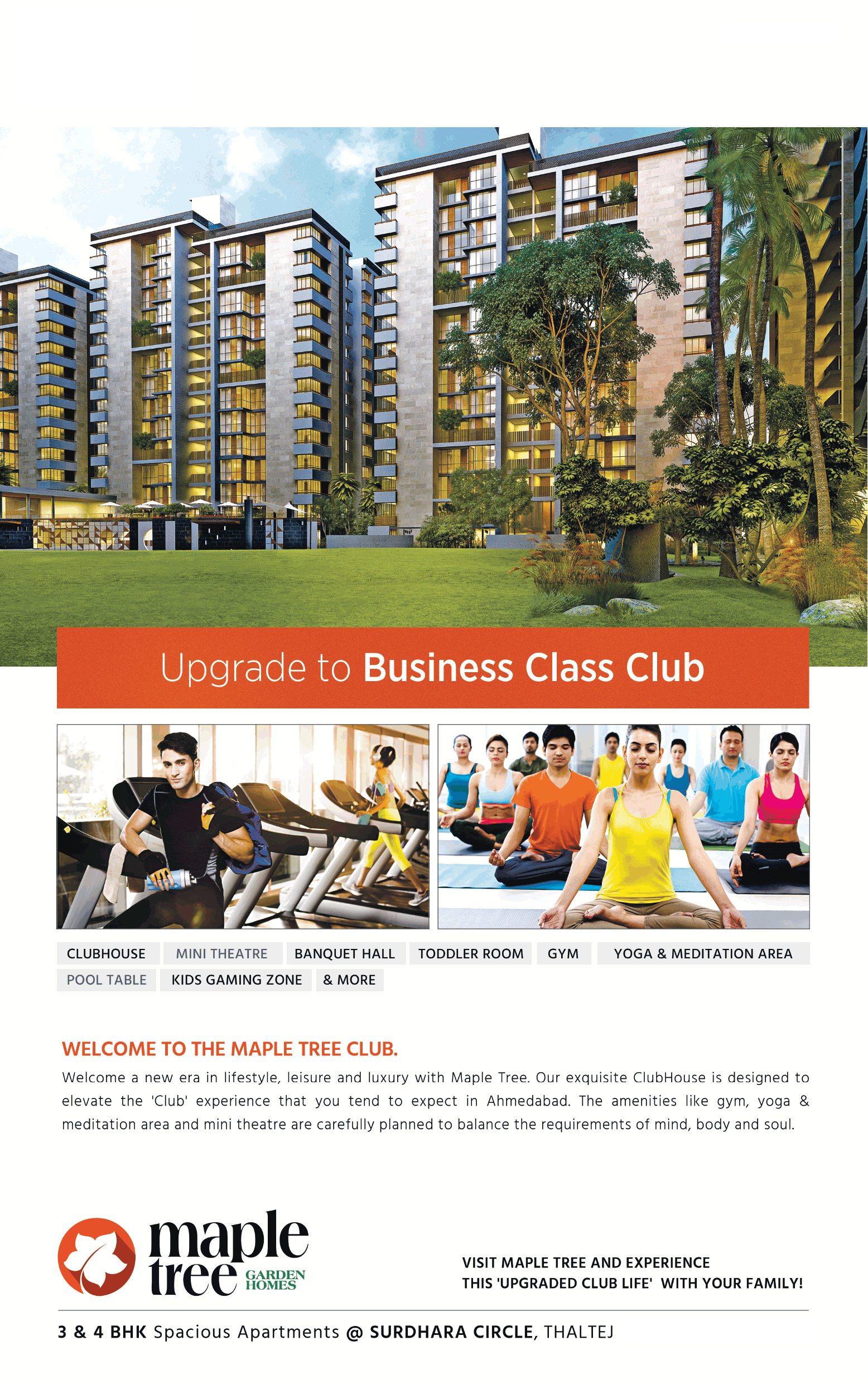Avail a new era lifestyle, leisure & luxury with Ganesh Maple Tree in Ahmedabad Update